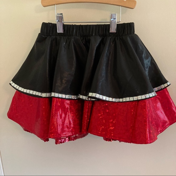 Hollywood Babe 2pc Dance Costume Size 10/12 - Picture 6 of 10